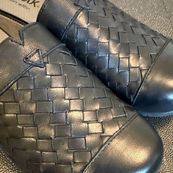 SoftWalk San Marcos II Clogs Black Woven size 9M - Picture 11 of 12